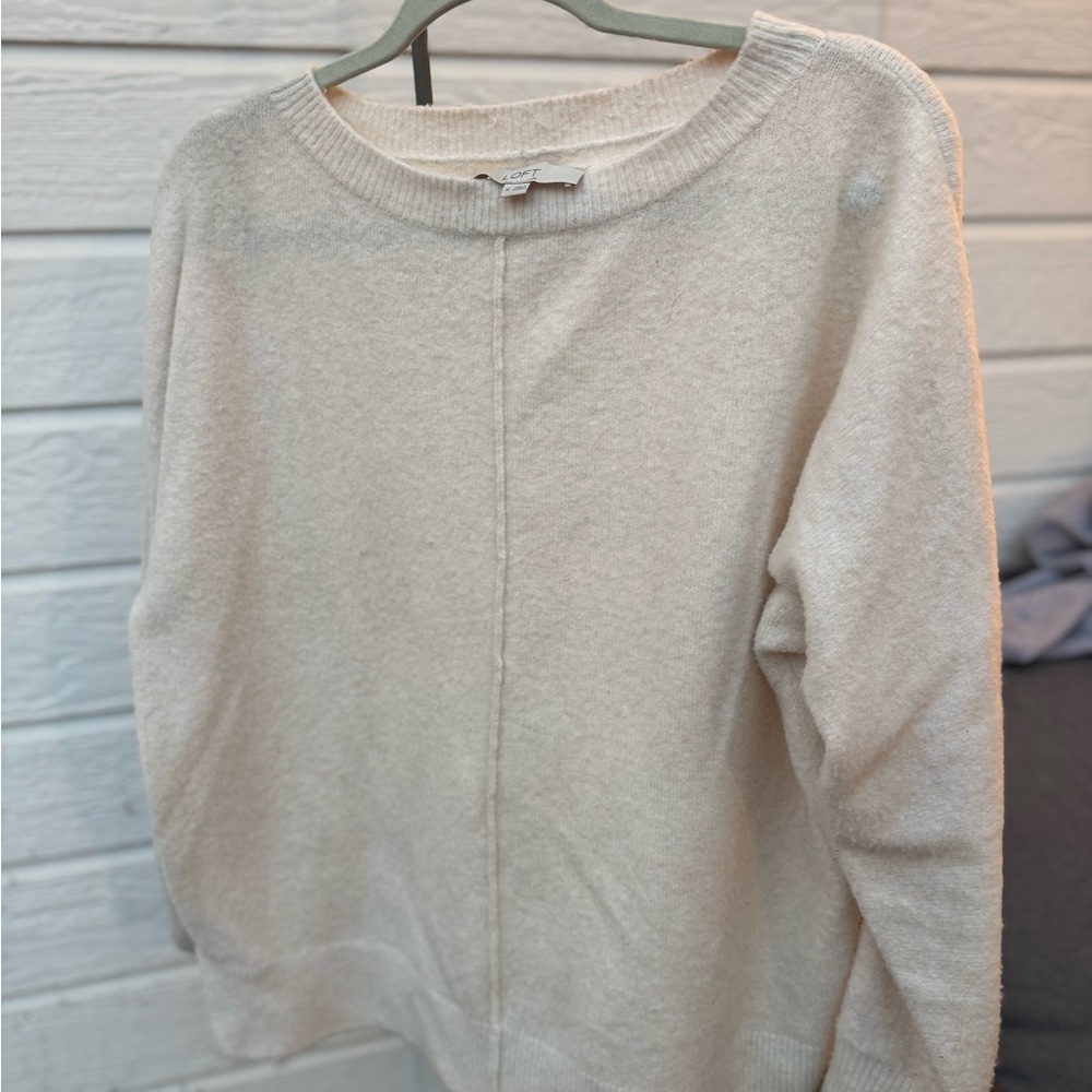 LOFT Cream Women's Sweater